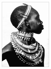 Maasai Girl, Kenya