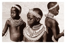 Maasai girls, nr Lake Naivasha, Kenya